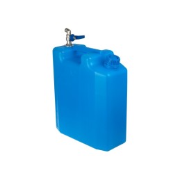 10l water canister with a top flat valve