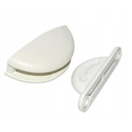 Fawo Plopp door lock, white