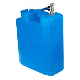 For water, 10 liters with a top valve, flat canister K8Q97
