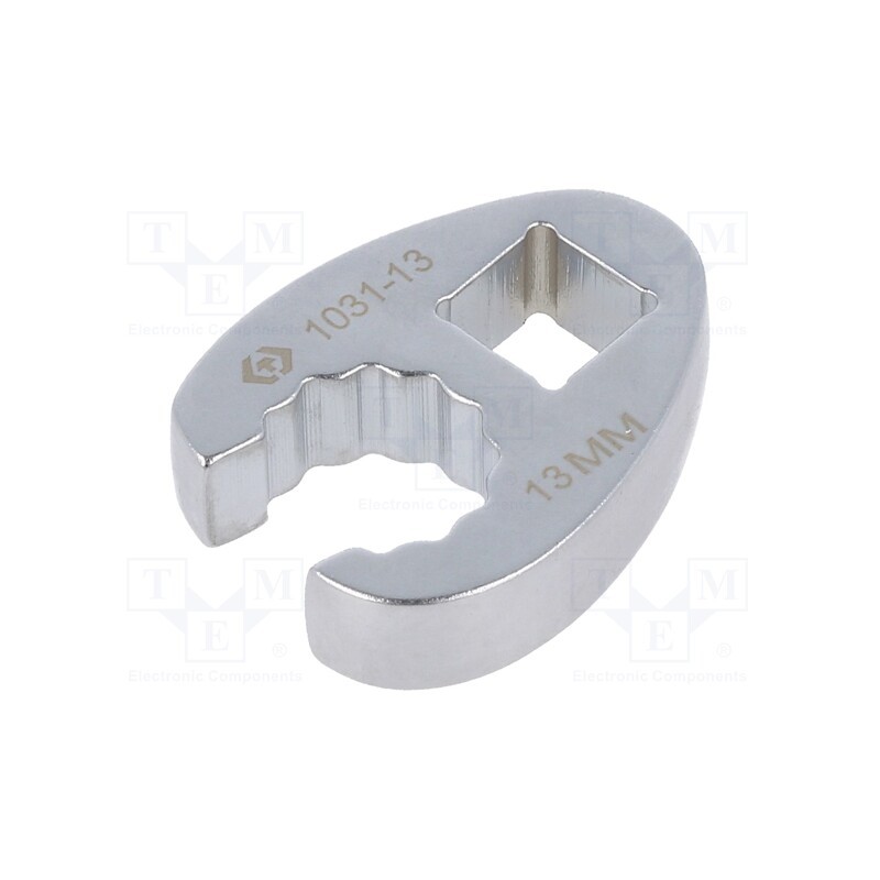 1 pcs x KING TONY - 1031-13R - Wrench, 12-angles,side,crowfoot,spanner,special, 13mm, L: 36.5mm