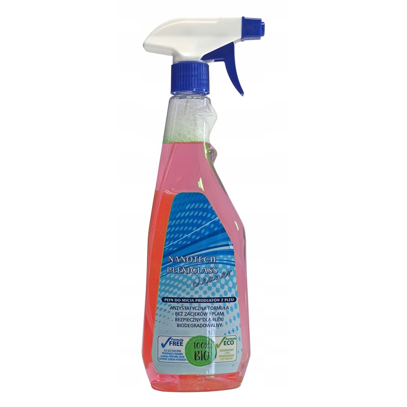 Liquid for cleaning plexiglass, acrylic glass, 500 ml, rubber