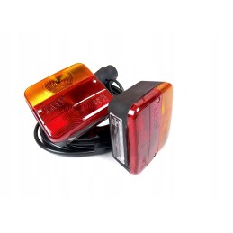 Set of lamps, rear lighting for trailers