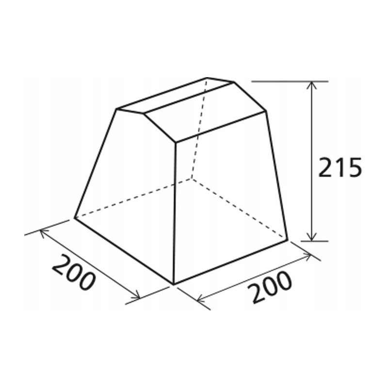 Kitchen for trailer, vestibule 150x200 brunner