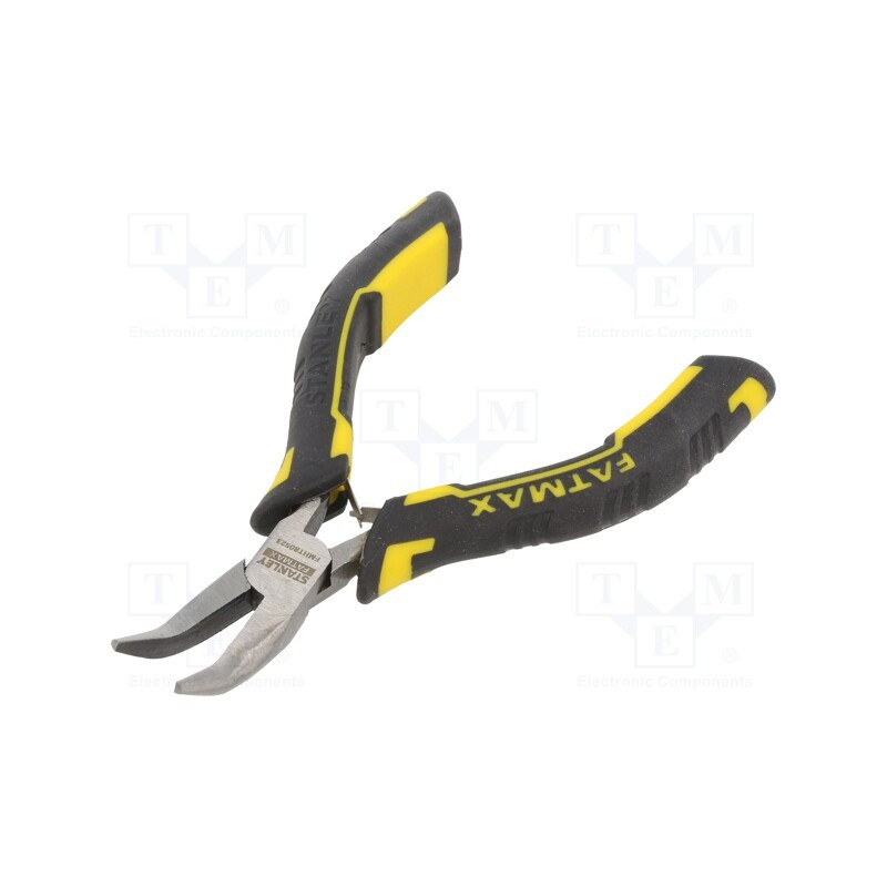 1 pcs x STANLEY - FMHT0-80523 - Pliers, miniature,curved,half-rounded nose, FATMAX®