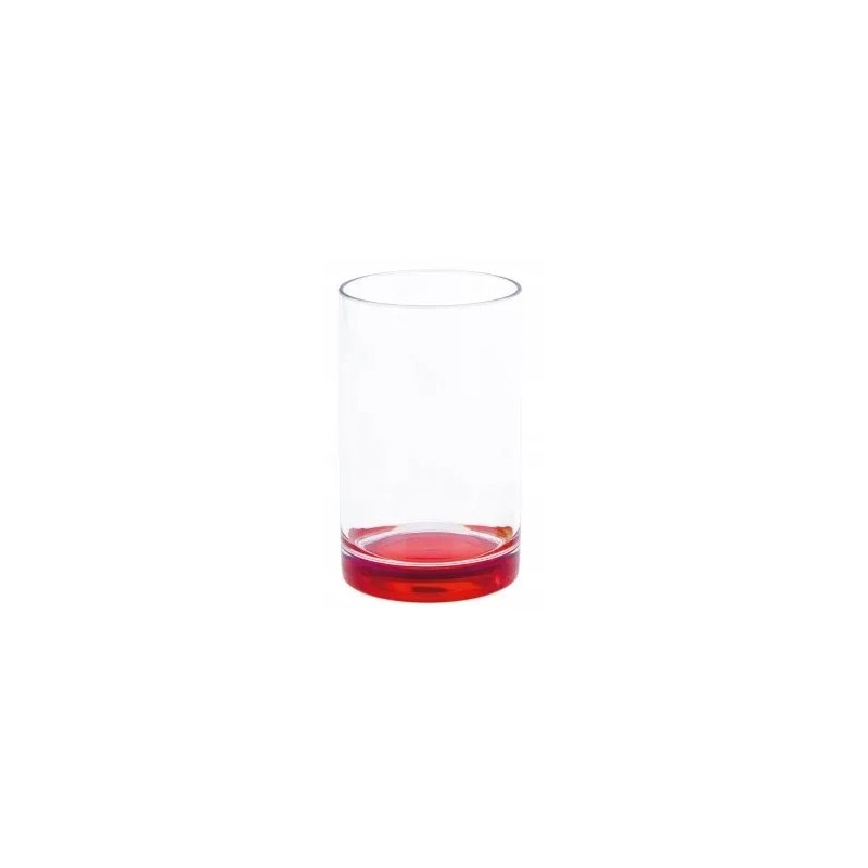 Gimex glass red 250 ml 1 pc