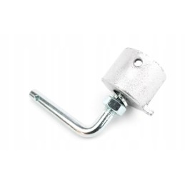 The end of the chest rod with the finger is screwed together