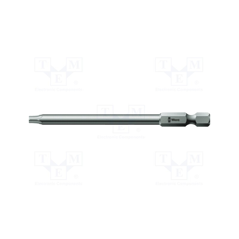 1 pcs x WERA - 5332600001 - Screwdriver bit, Torx®, TX06, Overall len: 89mm