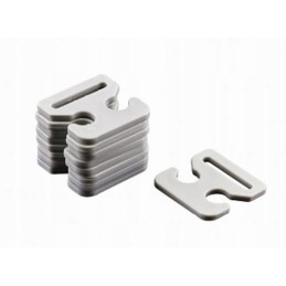 Fastening and tension adjustment hooks, 10 pcs
