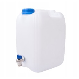 10l water container tank with tap bus support