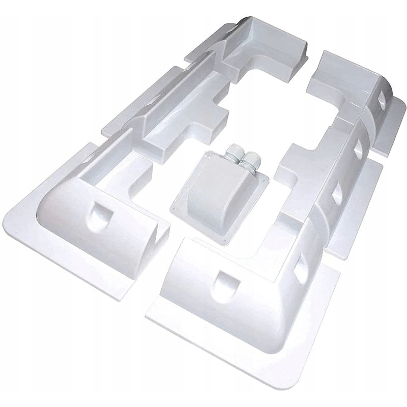 Mounting bracket for camper photovoltaic panels