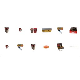 Linde forklift mast roller