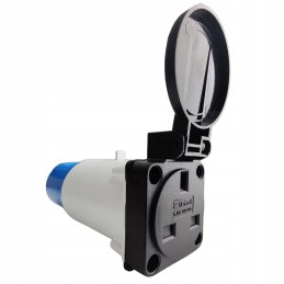 Camping adapter cee socket 13a 250v british