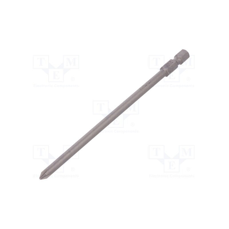 1 pcs x WERA - 5059765001 - Screwdriver bit, Phillips, PH1, Overall len: 127mm