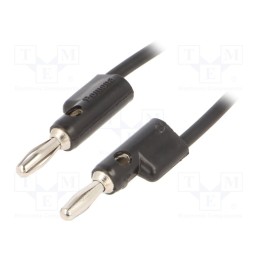 1 pcs x POMONA - B-48-0 - Test lead, 60VDC, 30VAC, 15A, Len: 1.219m, black, B