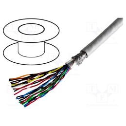 1 rol x 3M - 3600B/14 (100FT) - Wire, 7x2x28AWG, PVC, 50V, 30.5m, Earth core: none