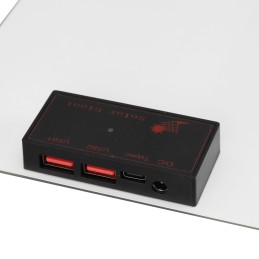 Mini solar panel 6w 5v monocrystalline silicon usb type c dc 5e