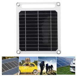 Mini solar panel 6w 5v monocrystalline silicon usb type c dc pw