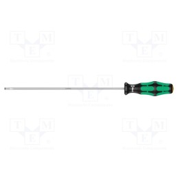 1 pcs x WERA - 5110003001 - Screwdriver, slot, 3,5x0,6mm, Blade length: 200mm
