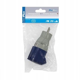 Adapter from schuko to cee for a camper