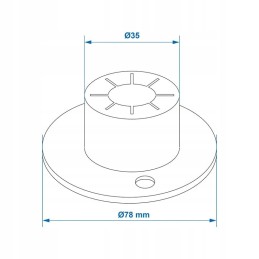 Table pads for camping furniture steps, 4 pcs