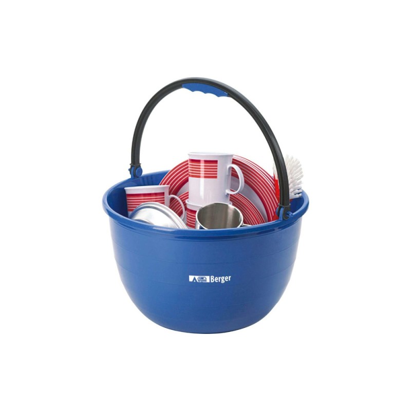Bucket, large bowl, bowl with handle, Berger, 14 l