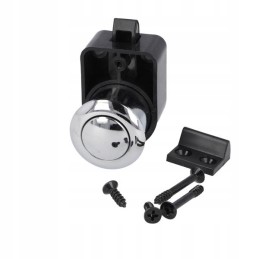 A push-in lock for the cabinets of a camper, a yacht, a camping site