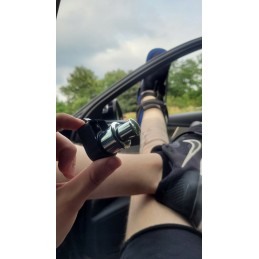 A push-in lock for the cabinets of a camper, a yacht, a camping site