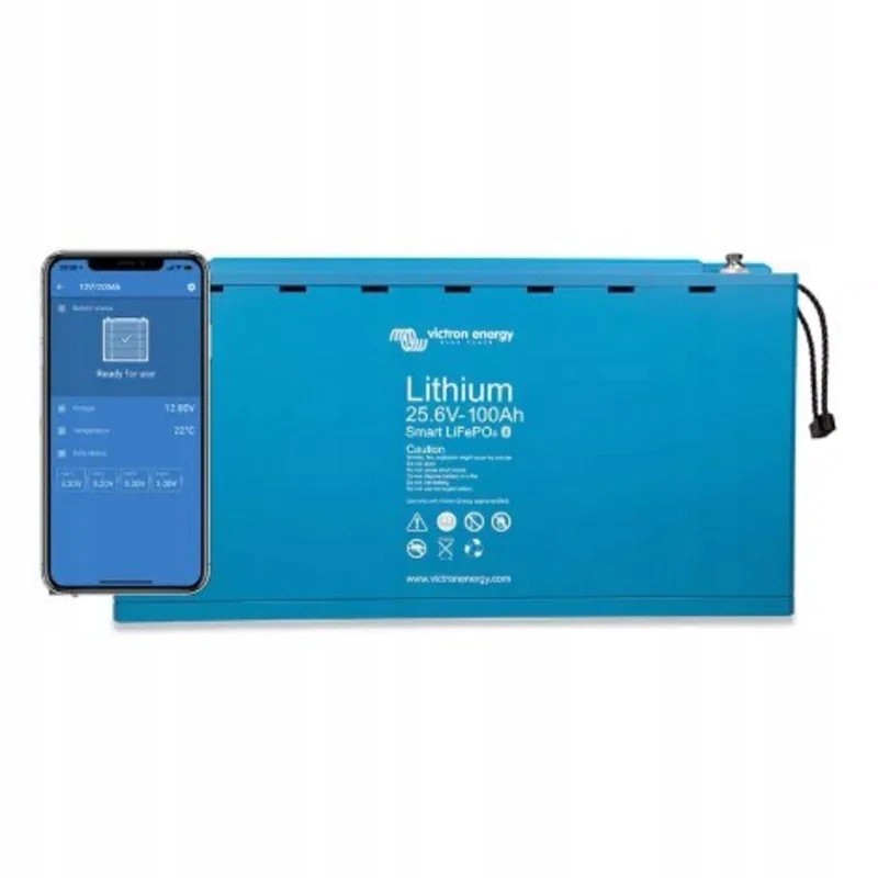 Victron energy lifepo4 battery 25 6v 100ah smart