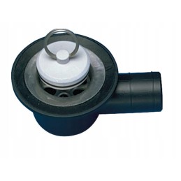 Drain siphon with plug, plug 39mm, drain 25mm