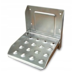 Side step step with foldable crate box