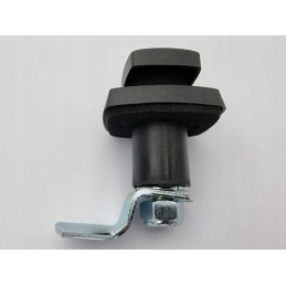 HSC storage compartment hatch service flap lock without insert