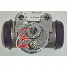 Brake cylinder 35a for Bulgar DV 1792