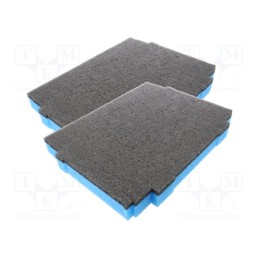 1 pcg x LeanFoam - LF-AB-MAKITA - Accessories: foam insert, 386x286x40mm, MAKITA,toolbox, 2pcs.