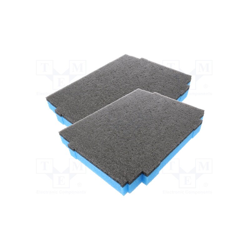 1 pcg x LeanFoam - LF-AB-MAKITA - Accessories: foam insert, 386x286x40mm, MAKITA,toolbox, 2pcs.