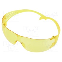 1 pcs x 3M - SF203 AS/AF - Safety spectacles, Lens: yellow, Classes: 1, SecureFit™ 200