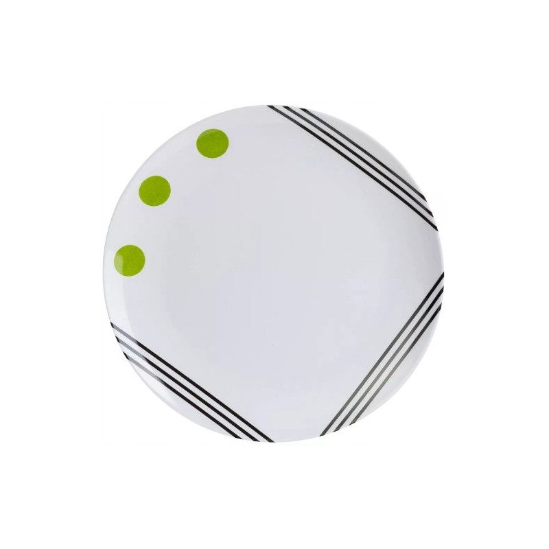 Dinner plate, Berger dots melamine plates, 25 cm