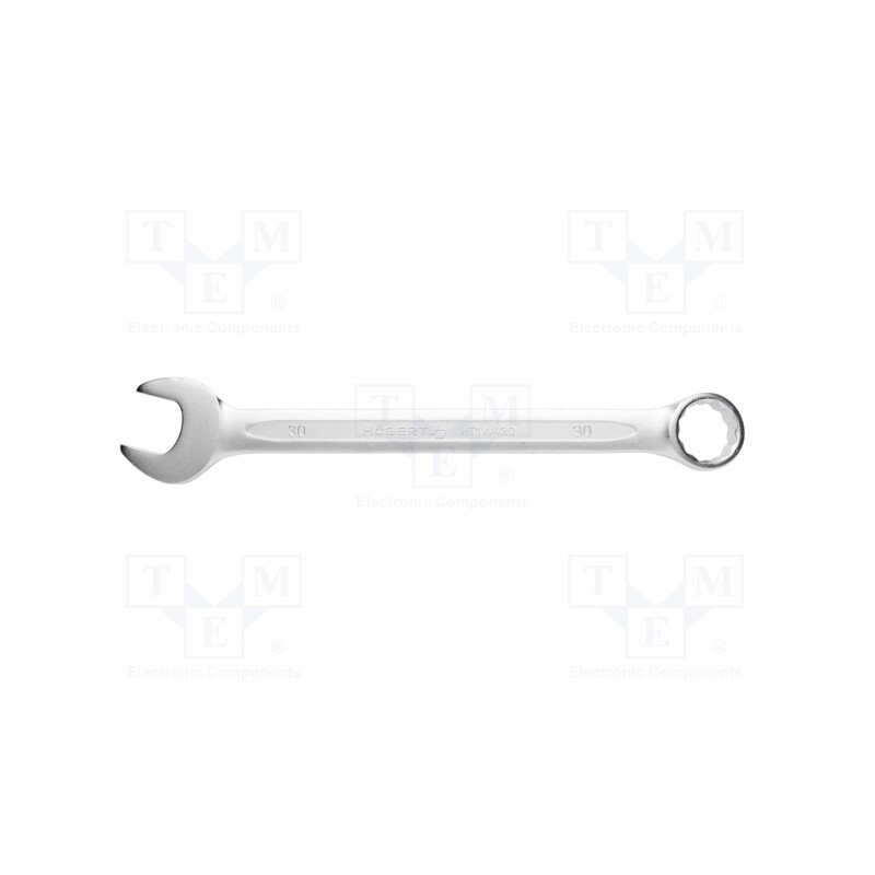 1 pcs x Hu00d6GERT TECHNIK - HT1W430 - Wrench, combination spanner, 30mm, Chrom-vanadium steel