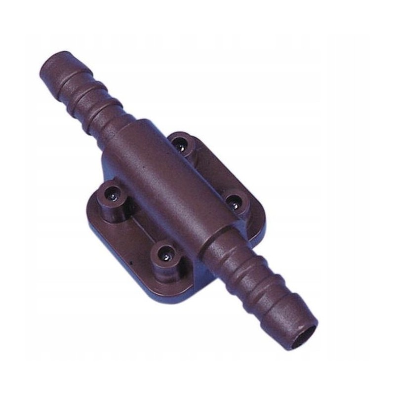 Camper trailer water filter with a 10 mm cable