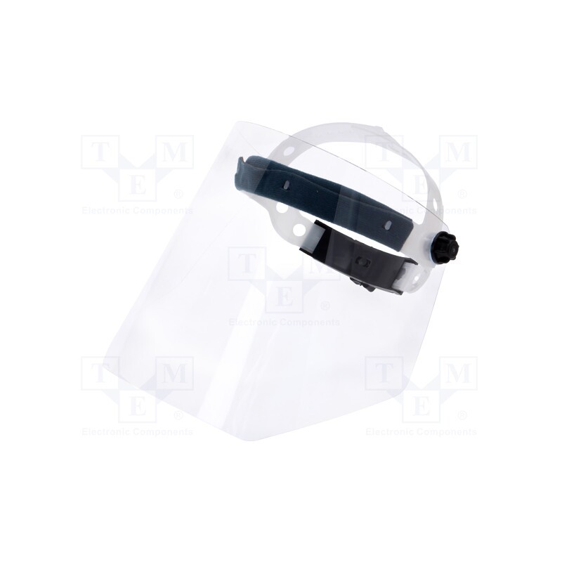 1 pcs x LAHTI PRO - L1520200 - Face protection, 1mm, hinged visor,adjustable head strap