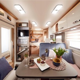 LED ceiling lamp 12v lighting for RVs, campers, trailers