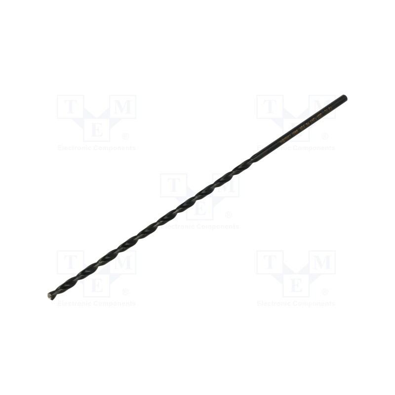 1 pcs x ALPEN-MAYKESTAG - 10000300100 - Drill bit, for metal, Ø: 3mm, L: 150mm, Working part len: 100mm