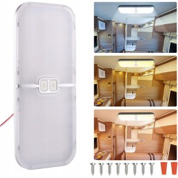 Ceiling lamp lighting for campers, trailer cabins, 12v