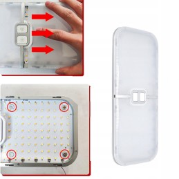 LED ceiling lamp lighting for campers and trailers 12v