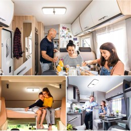 Lighting ceiling lamp 12v LED for RV campers trailer cabins