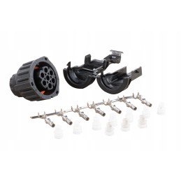 The mounting kit is intended for installation with a straight cover only