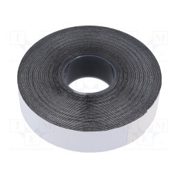 1 rol x SCAPA - TASMA 2517 25MM/10M CZARNA - Tape: self-amalgamating, black, 25mm, L: 10m, Thk: 0.75mm, -40÷100°C