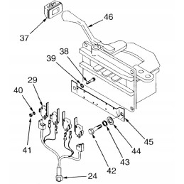 Hyster trolley travel switch microswitch