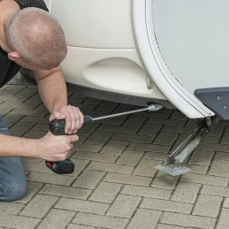 Caravan support wrench 19mm 340mm