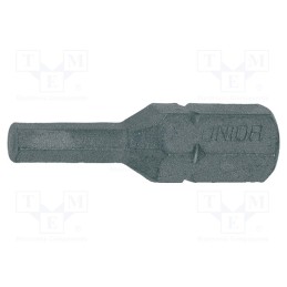 1 pcg x UNIOR - 602431 - Screwdriver bit, hex key, HEX 5mm, Overall len: 30mm, 3pcs.