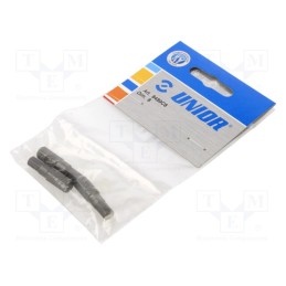 1 pcg x UNIOR - 602432 - Screwdriver bit, hex key, HEX 6mm, Overall len: 30mm, 3pcs.